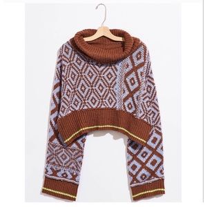 NWT Free People Jupiter Pullover Sweater XL